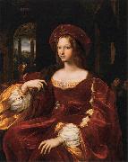 Portrait of Dona Isabel de Requesens, Vice-Queen of Naples RAFFAELLO Sanzio